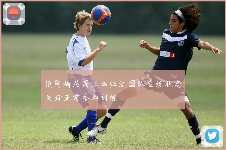 楚阿梅尼周三回归法国队合练状态良好正常参加训练